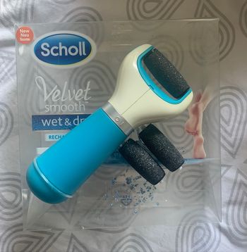 Râpe pieds ou tallon marque scholl avec 2nouvelle recharge
