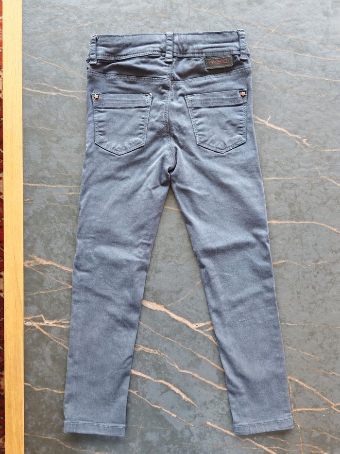 Pantalon skinny anthracite Okaïdi 4 ans - photo numéro 2