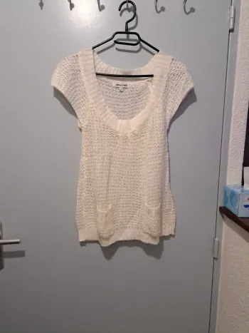 T-shirt en lainage