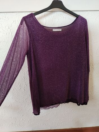 Chemisier à paillettes, neuf sans étiquette