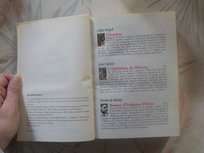 Mémoire de l'Histoire Cléopâtre L'Alchimiste de Meissen Honoré d'Estienne d'Orves - photo numéro 5