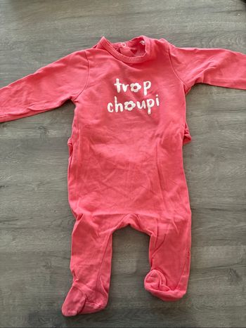 Lot 7 pyjamas coton 6 mois