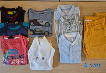 Lot vêtements 6 ans