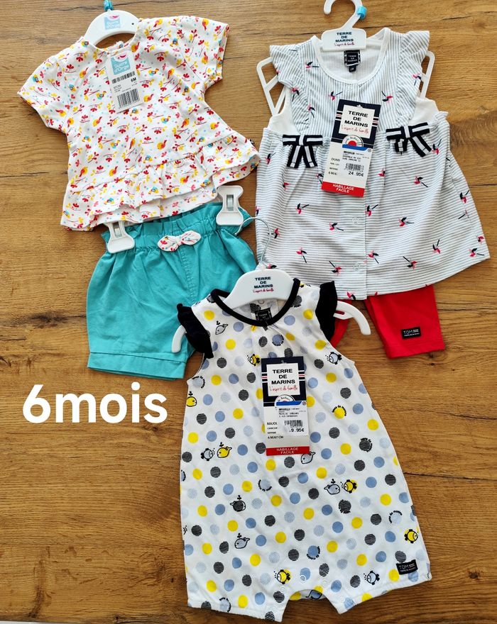 6 mois fille neuf