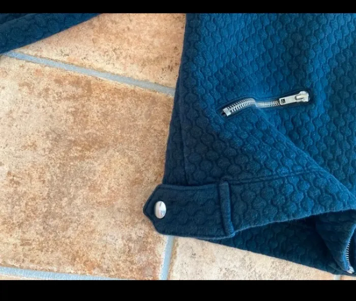 Veste / gilet bleue - photo numéro 3
