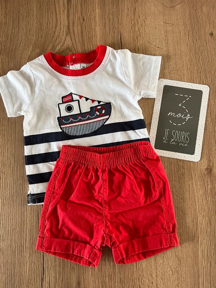 Ensemble t-shirt + short
