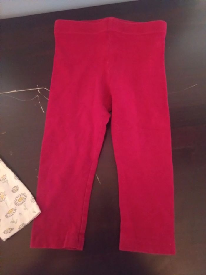 Lot de deux leggings 18 mois - photo numéro 2