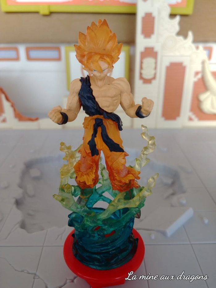 Figurine Dragon Ball Z Goku Ultimate Spark Bandai figure rare DBZ Gokou freezer