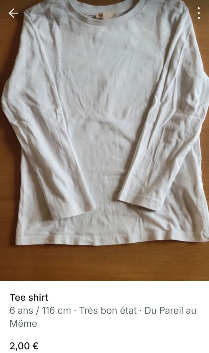 Lot tee shirt