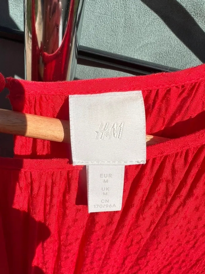 Robe rouge H&M - photo numéro 2