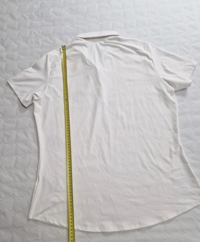 Adidas polo blanc sport golf Bourges femme taille L polo - photo numéro 8