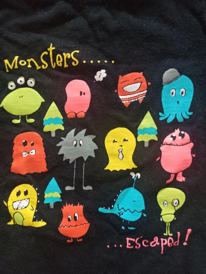 T-shirt Monsters 9 mois - photo numéro 2