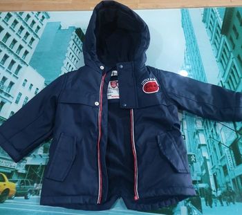 Imperméable chaud garçon 9 mois