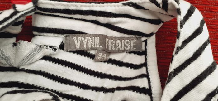 Robe sans manches 3-4 ans / Vynil Fraise - photo numéro 3