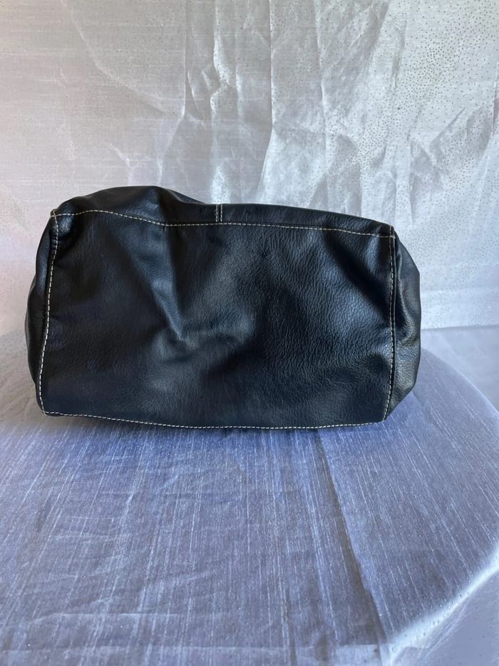 Sac noir bouton - Bon état - photo numéro 5