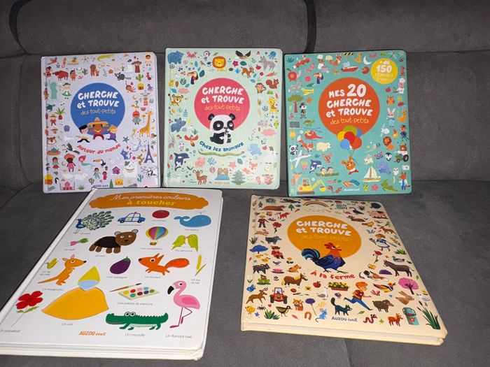 Lot de livre cherche et trouve