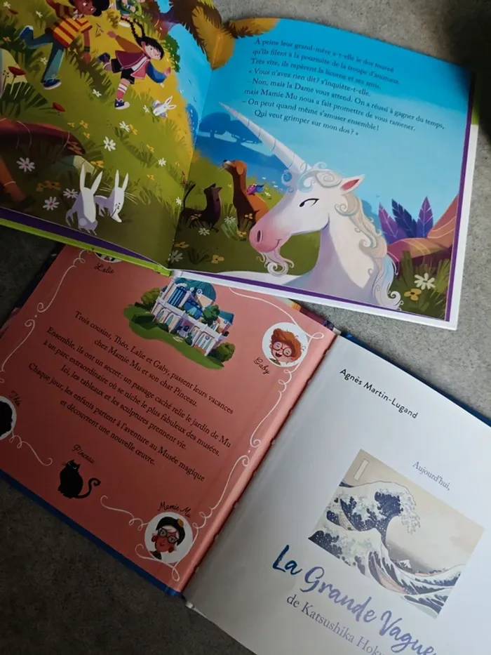 Lot de 2 livres le musée magique Agnès Martin Lugand - photo numéro 3