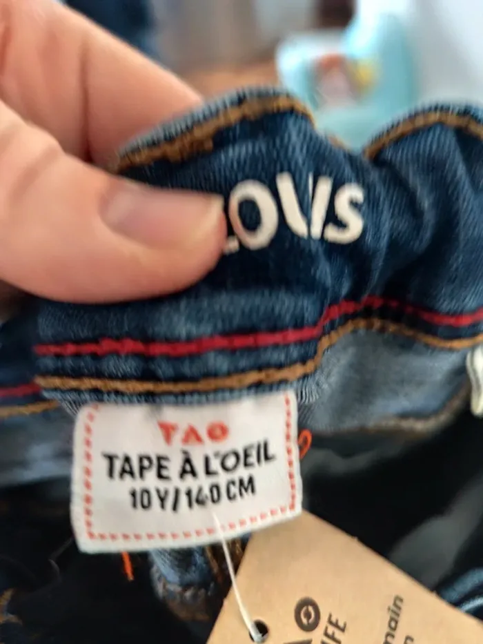 Jeans skinny garçon enfant 10 ans - photo numéro 3