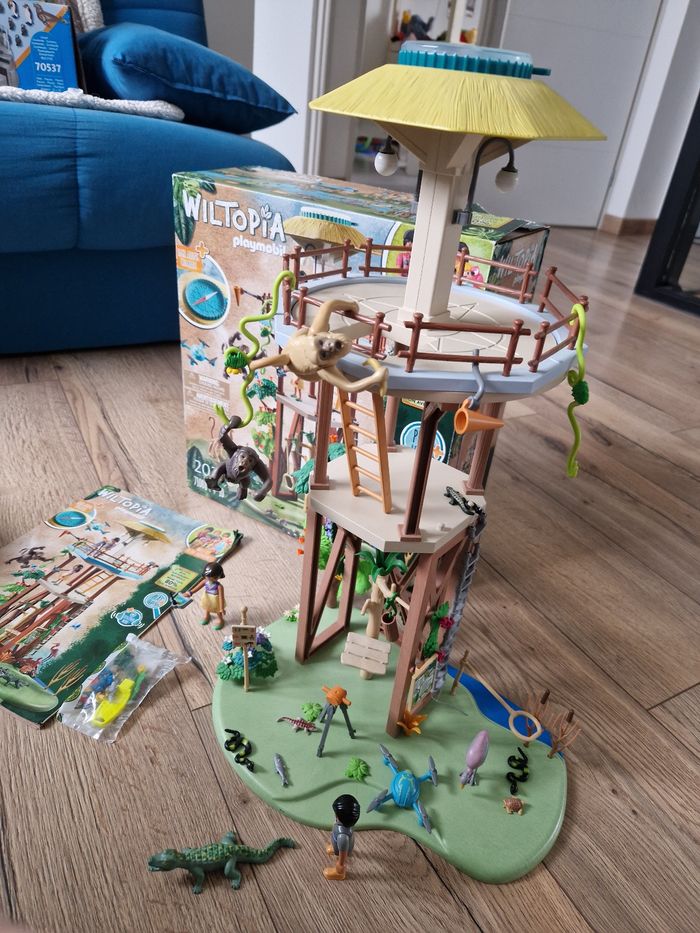 Playmobil 71008 Tour de Recherche avec Boussole- Wiltopia - Animaux Nature - photo numéro 4