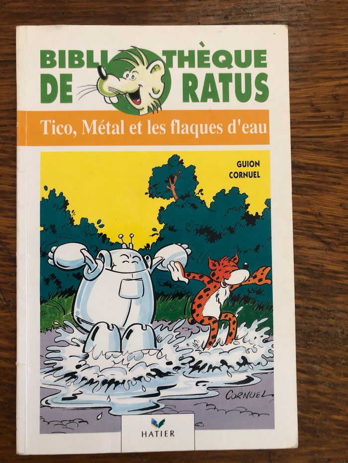 Bibliothèque de Ratus : Tico, Métal et les flaques d’eau.
