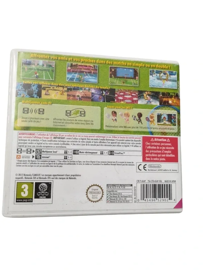 Jeu Nintendo 3DS Mario Tennis Open - photo numéro 2