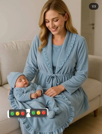 Pijama assorti maman fils