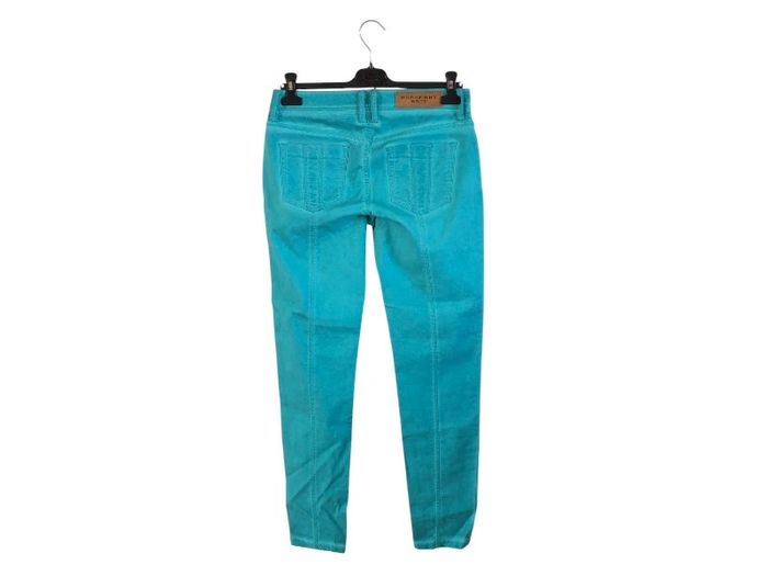 C63 pantalon turquoise Burberry W29 - photo numéro 2