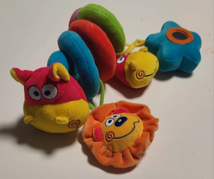 Spirale jouets suspendus