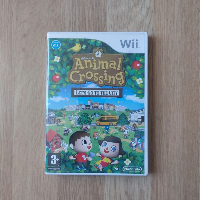 Animal crossing Let's Go to the city wii