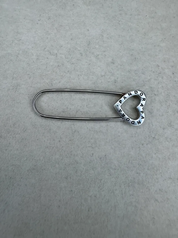 Broche Épingle Pandora Authentique Vintage en Argent