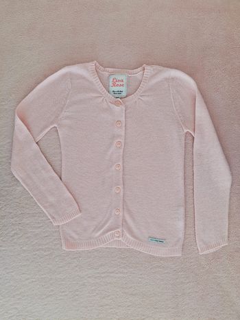 Gilet Lisa Rose 3 ans rose clair