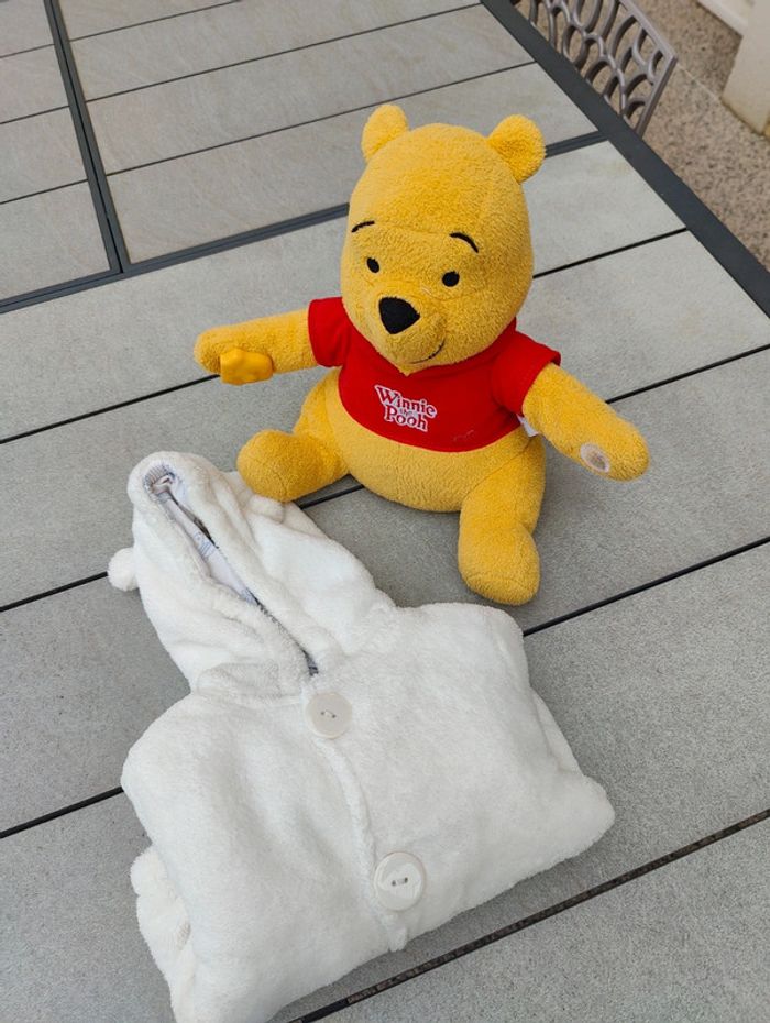 Jolie manteau blanc fille 3 mois - photo numéro 7