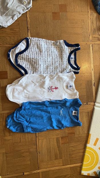 Lot de 3 body sans manches