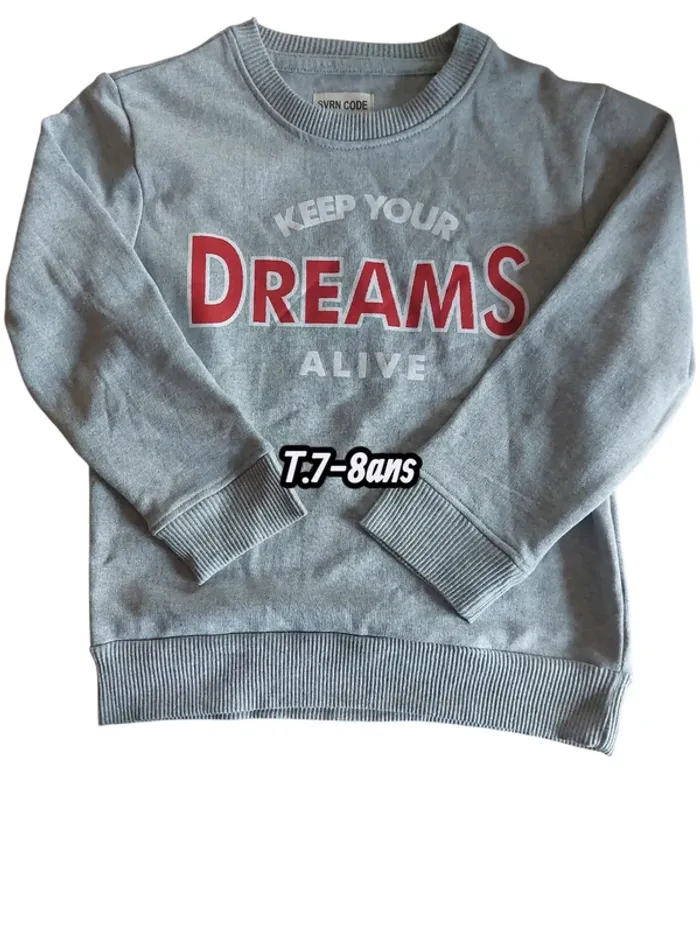 Sweat enfant T. 7 - 8 ans neuf