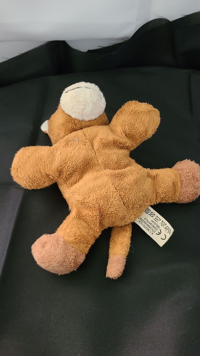 doudou cheval poney couché nicotoy - photo numéro 3