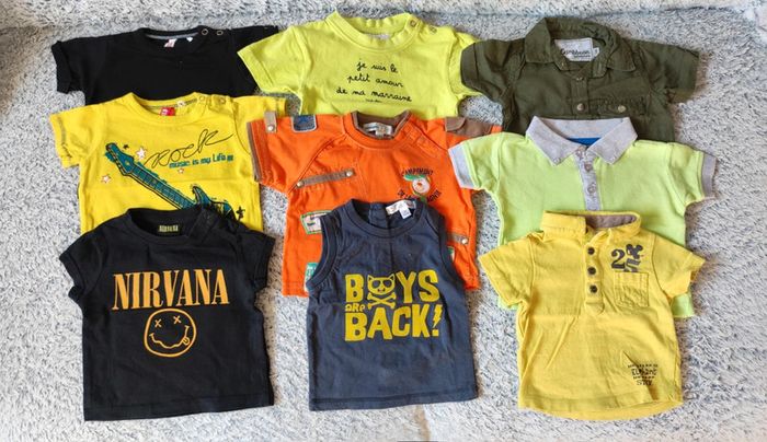 Lot T-shirts Garçon 3 mois