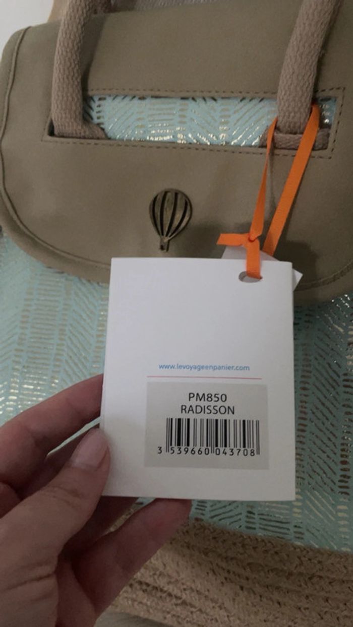 Sac à Dos Neuf "Le Voyage en Panier" Modèle Radisson PM850 - Style Chic et Pratique - photo numéro 5