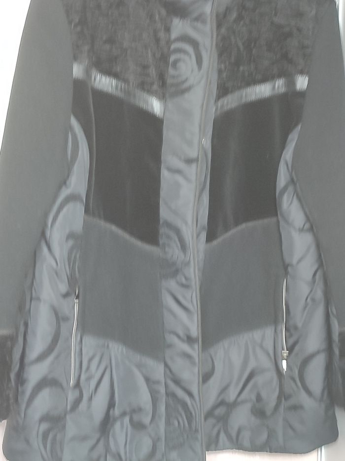 Manteau noir Concept k taille 44 - photo numéro 5