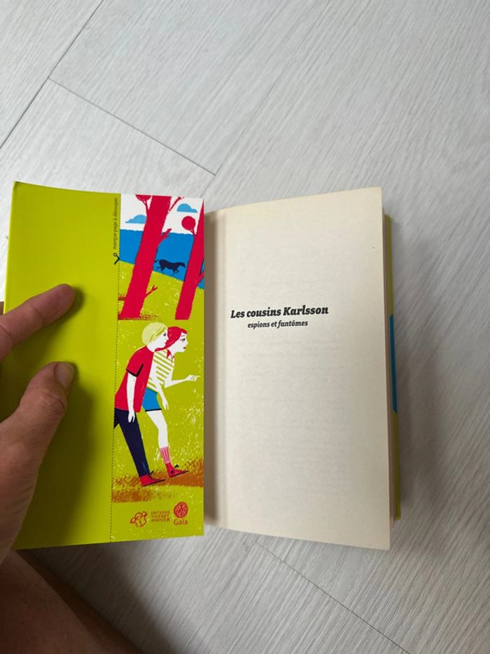 Livre les cousins Carlson, espion et fantômes - photo numéro 3