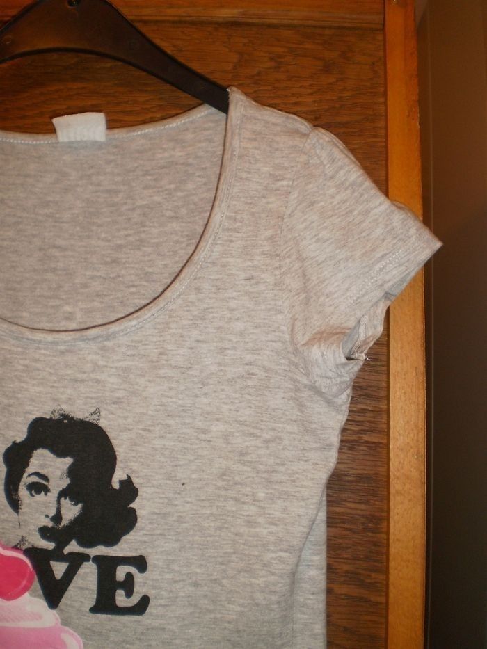 Tee shirt 16 ans gris tres bon etat - photo numéro 7