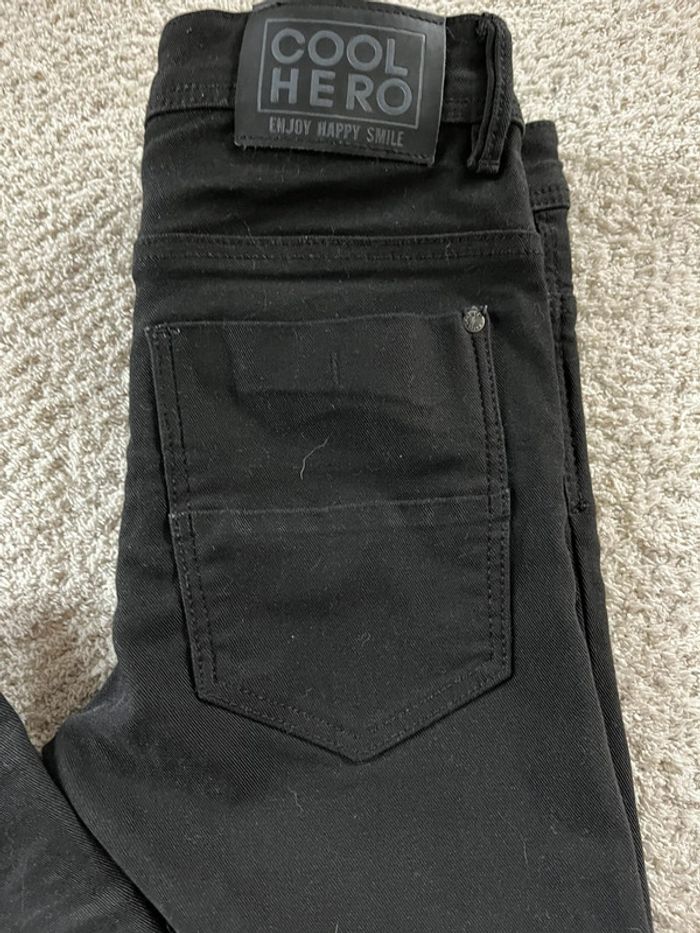 Jean noir skinny Tape à l’œil taille 14 ans - photo numéro 3