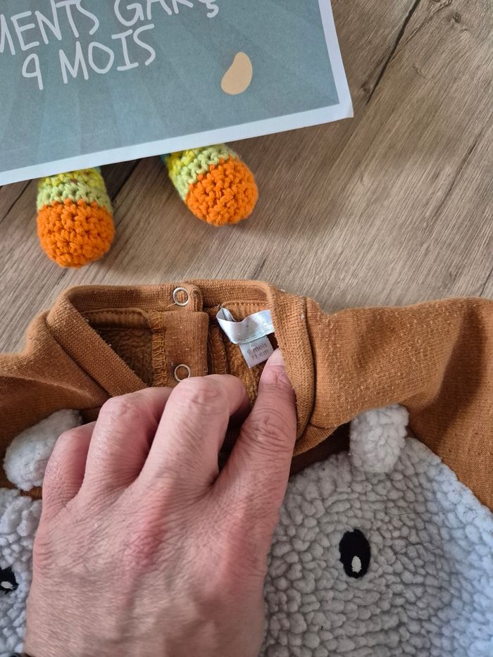 🦫 Pull Petits Cailloux 9m - photo numéro 2