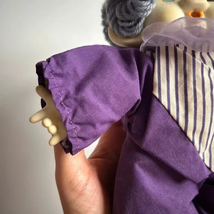 Peluche singe kiki clown violet - photo numéro 5