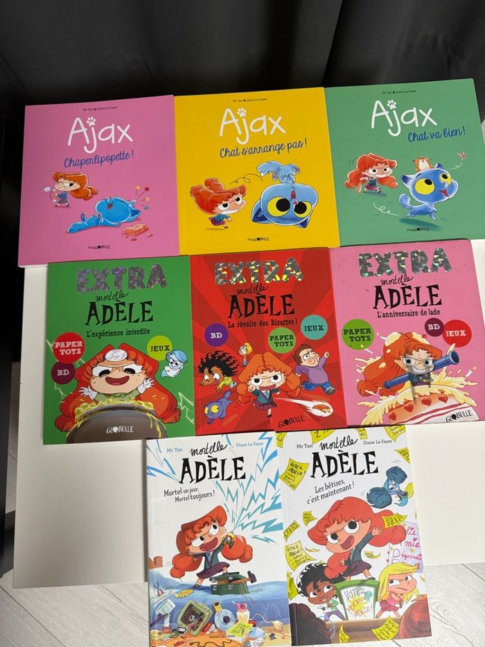 LOT EXCEPTIONNEL - INTÉGRALE Mortelle Adèle - photo numéro 2