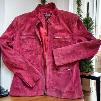 Blouson rose multiple 🌹T4 🌹 bien lire la composition dans l annonce