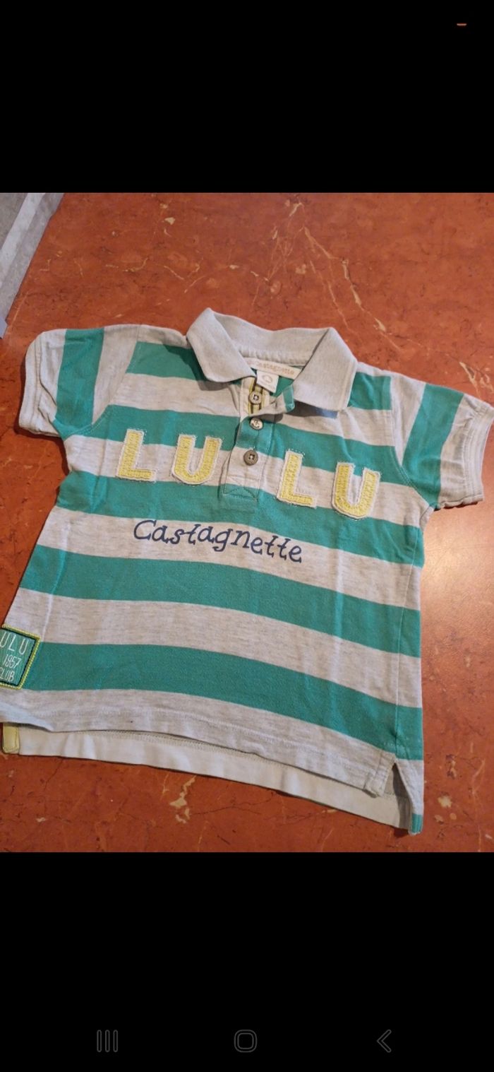 Polo garçon taille 24 mois