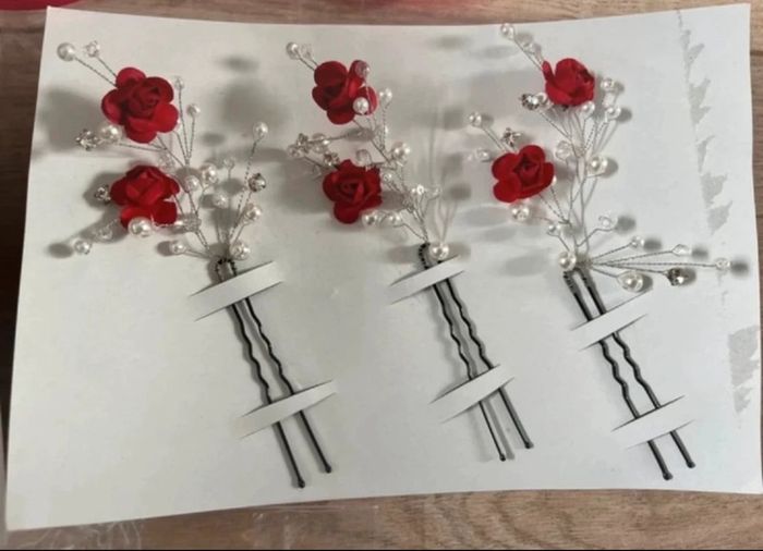 Épingles cheveux pour mariage - photo numéro 2
