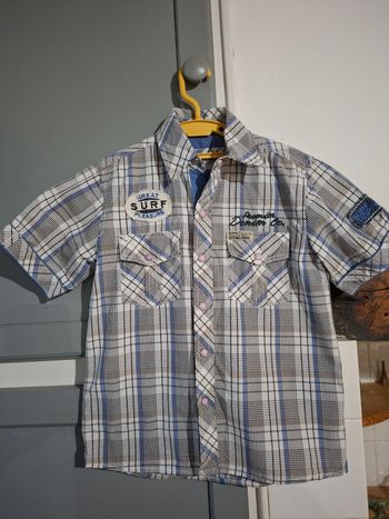 Chemise manches courtes