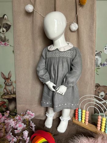 Robe col Claudine taille 9 mois
