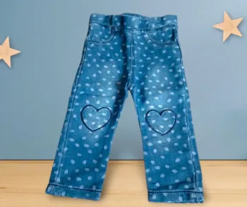 Jean fille slim 12 mois Z Grain de blé